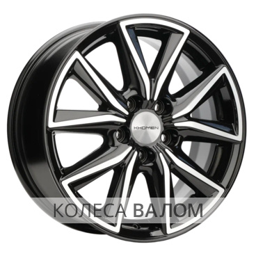 Khomen Wheels KHW1706 (ZV17_CX-5) 7x17 5x114.3 ET50 67.1 Black-FP